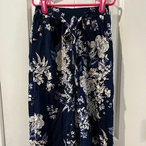 Girls wide leg pants